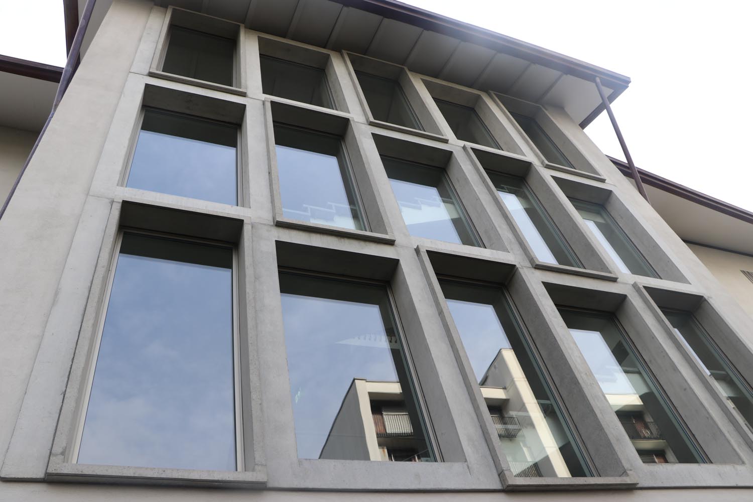 Schulhaus Neuenhof, Betonelemente